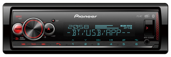 Pioneer MVH-S520DAB Tuner