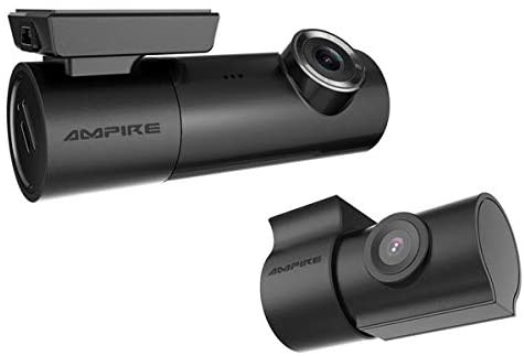 AMPIRE Dual-Dashcam in Full-HD, WiFi und GPS